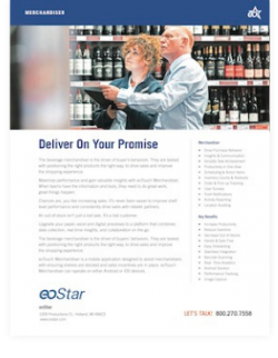 eoStar beverage merchandiser